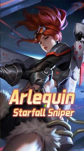 Arlequin - Starfall Sniper #heroesevolved #shortsviral #preview #moba