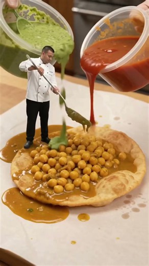 Tiny Chef Makes GIANT Trinidadian Doubles!