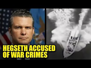 Hegseth Accused of War Crimes, Outrage Grows Over Deadly Boat Bombings