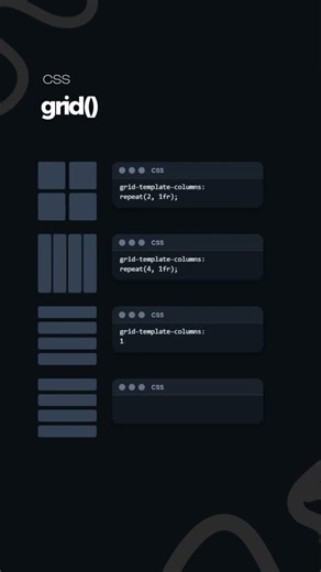 Grid – CSS in Action 🩶 #htmlcss #code #frontend