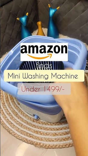 Mini Portable Washing Machine Review | Small Washing Machine | Foldable Washing Machine #ytshorts