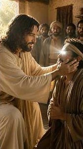 JESUS, (English), Healing of the Blind Beggar, Bartimaeus