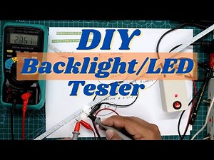 DIY Backlight/LED Tester from LED tube
