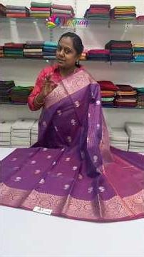 Mini checked budget friendly fancy sarees @ 1200/- #varnaa #saree