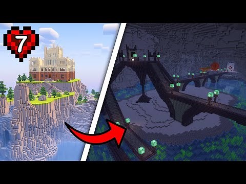 I Built The Batcave in Hardcore Minecraft