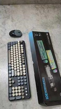 Clean Desk Setup with Wireless Keyboard Mouse Combo | By Sam Uncle Telugu.