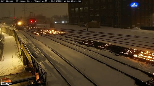 7.7M views · 182K reactions | WATCH: Chicago's rail system lights up the gas burners to make sure the tracks' movable parts don't freeze up and delay trains as temperatures drop. (: Metra) StormWatch7 Weather Blog: https://wjla.com/weather/stormwatch7-weather-blog/light-snow-likely-friday-afternoon-into-friday-night-for-the-dc-area | 7News DC | Facebook