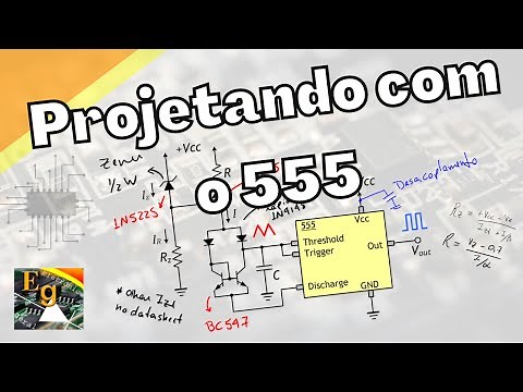 Projeto com temporizador 555 | Gerador de onda triangular