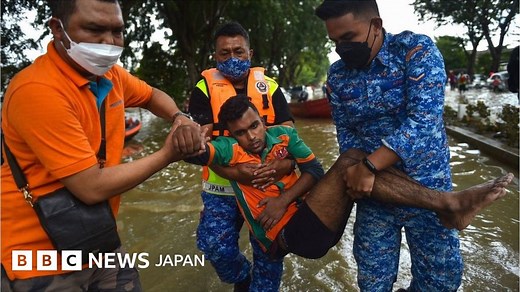 マレーシアの大規模洪水で14人死亡、数万人が避難　「政府の対応の遅れ」に批判 - BBCニュース