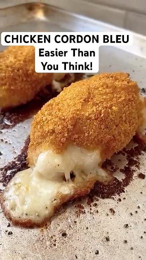 Easy Chicken Cordon Bleu (Crispy & So Simple!)