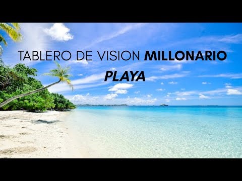 Millionarie Vision Board Beach
