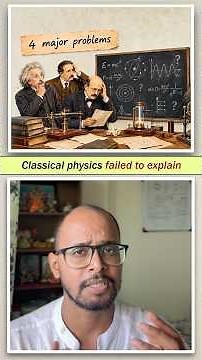 The 4 Problems That Broke Classical Physics #quantumphysics #shorts