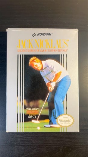 1990 Jack Nicklaus' Greatest 18 Holes of Major Championship Golf for Nintendo