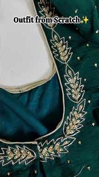 outfit from scratch. episode 9 of 20.subscribe for more ❤