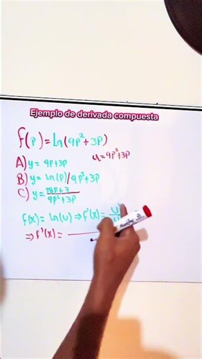 Ejemplo 12 Derivada compuesta en matemáticas | Fácil o facilísimo