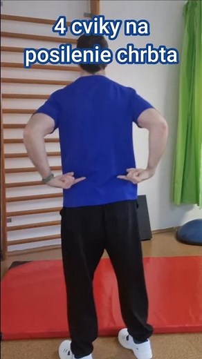 4 cviky na driekovú chrbticu od fyzioterapeuta #cvičení #sports #cvičenie #physiotherapy #chrbtica