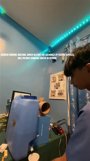 Note: prototype only you can use relay and water pump for drinking water.