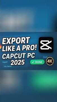 Export Videos in CapCut Without Pro Subscription | 100% Free Method 2025 #videoediting #capcutpc