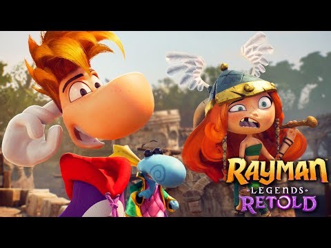 Rayman Legends Retold - Rayman and Company meets the Dragons Cutscenes [4K60FPS]