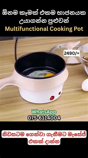 Multifunctional Cooking Pot 🍲 #shorts #cookingpot #electriccooker