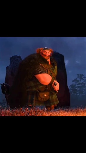 A mother's love breaks the curse. In the epic finale of Brave (2012), Queen Elinor, as a bear, fights a monster to save Merida. Their bond, mended by a tapestry, breaks the spell at sunrise. ❤️🔥