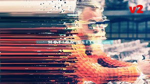 Fast Motion Glitch Slideshow