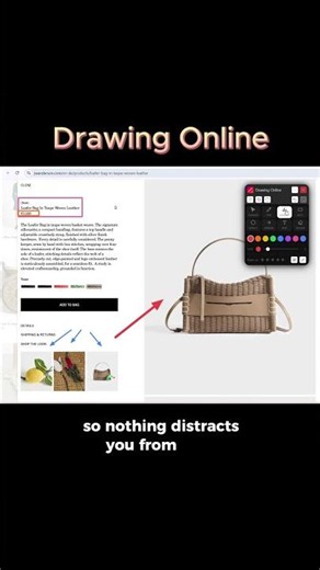 Drawing in your browser is easy! Link in bio