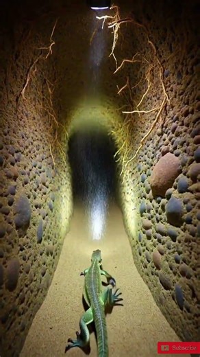 Inside the Burrow: Sand Lizard Colony POV | Micro-Camera Wildlife Research#SandLizard #LacertaAgili