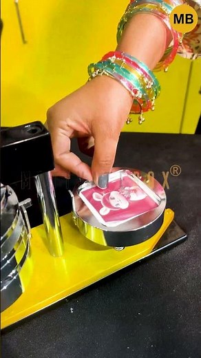 Square Badge Making Machine| Custom Badges