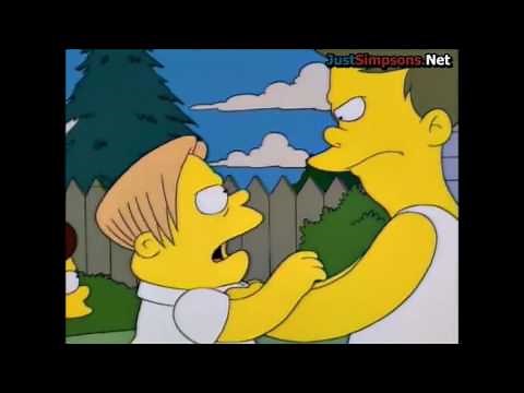 The Simpsons - Nelson saves Martin