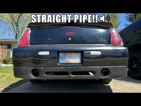 2004 Chevrolet Monte Carlo SS Supercharged Straight Pipe! CRAZY