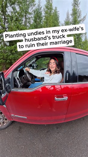 Kyle Justin on Instagram: "Picked the wrong day to drive your new husband’s truck when dropping the kids off!"