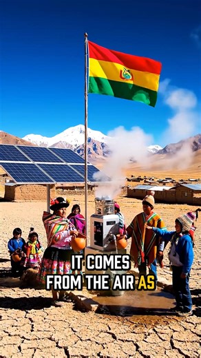 Bolivia is drinking water… from the air. 🇧🇴💧 As glaciers disappear and wells run dry, communities are surviving using solar-powered atmospheric water systems—pulling clean drinking water straight from humidity. No rivers. No pipelines. Just air → water. #BoliviaWater2026 #AirToWater #ClimateResilience #WaterScarcity #GreenTech #EcoInnovation #FBLifestyle | Engineering Post