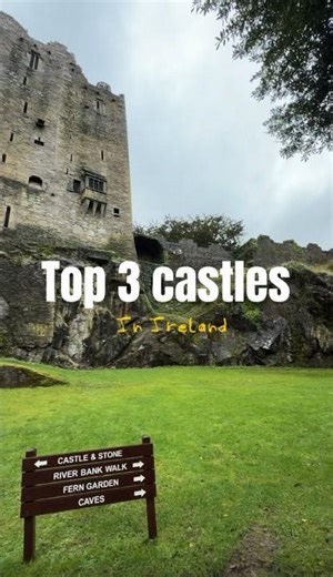 Top 3 castles in Ireland🇮🇪