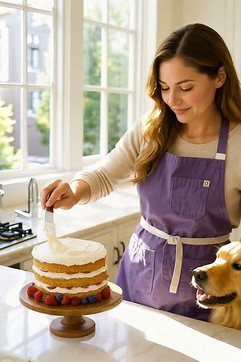 She’s Grace in Lavender – Apron Style for Kitchen, Salon, & More ReedWorth #apron #cooking #baking
