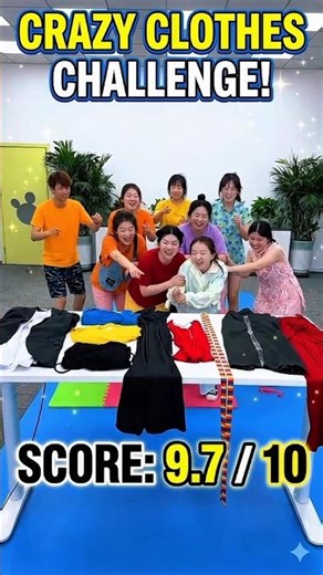 Crazy Clothes Challenge 😱 #trending #shorts #ytshorts