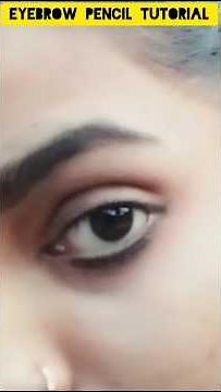 Eyebrow pencil tutorial #shorts #tutorial ‪@5MinuteCraftsDIY‬