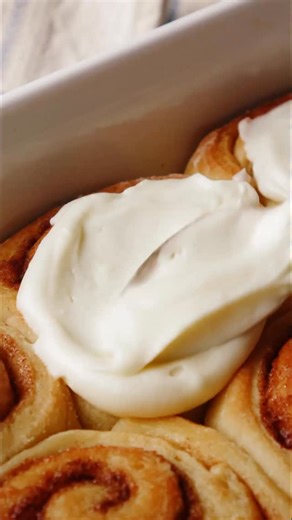 These sourdough cinnamon rolls are easy to make and have the best texture and flavor! Let them rise overnight and bake them fresh in the morning. #feastingathome #sourdough #sourdoughcinnamonrolls #holidaybaking #sunday | Feasting at Home