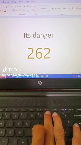 How to Insert Danger Symbol in MS Word