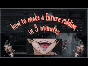 how to make future riddim in 3 minutes // FLP