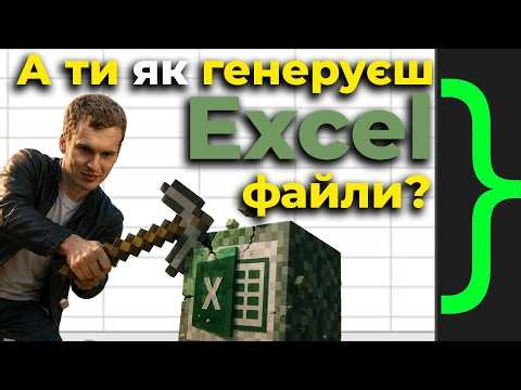 Парсінг і генерація Excel документів в .NET: крутий шаблонізатор