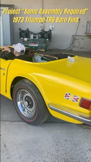 TRIUMPH TR6 BARN FIND: Restoration Underway - Will it RUN?