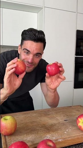 Unsichtbarer Apfelkuchen 🍎😍So leicht habt ihr noch nie einen Apfelkuchen gemacht