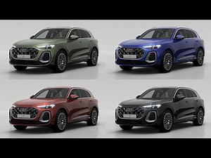 All New 2025 Audi Q5 - COLOURS