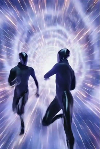 Two Warriors Fight at Light Speed Inside a Multiverse Wormhole ⚔️ | AI Cinematic Battle #aivideo