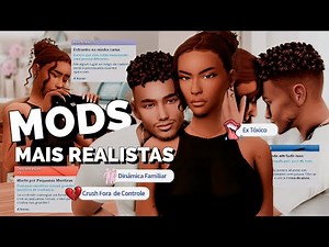 9 MODS realistas que vão mudar sua gameplay no The Sims 4! Com Interações Novas + Buffs