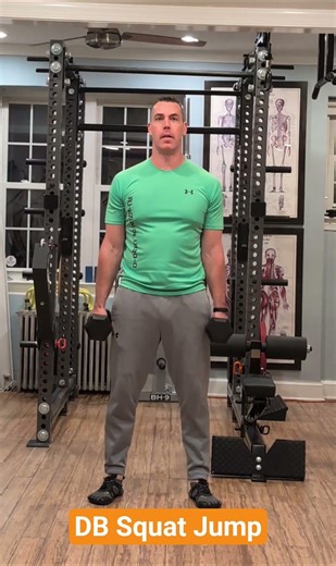 DB Squat Jump