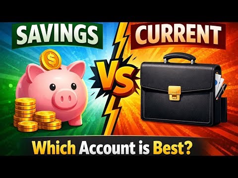 Savings vs Current Account 🔥 Complete | Comparison in Simple Words
