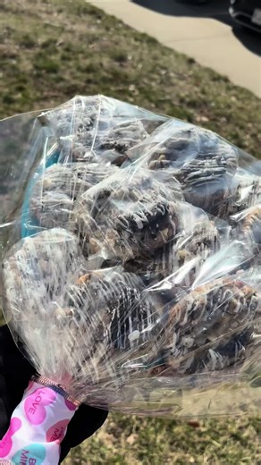 12 Stacked Cookies & Cream Cookies Display