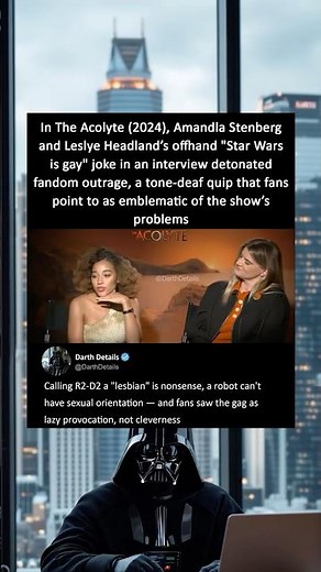 Interview Backlash: Amandla Stenberg & Leslye Headland | The Acolyte
